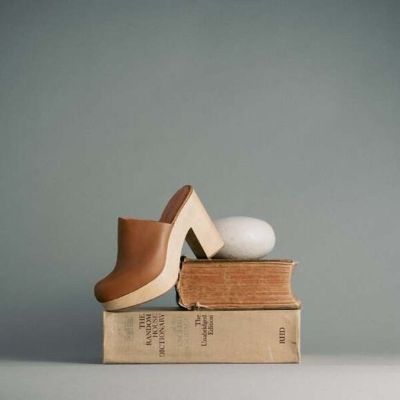 NEW RACHEL COMEY DAKOTA CLOG VACHETTA LEATHER 7 - Picture 1 of 8